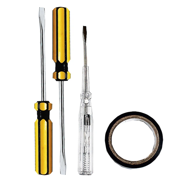 8 PCS Professional Tool Set with Storage Box | YL-8009A Model | Durable Home Repair & DIY Toolkit | Organized Plastic Storage Box - Image 5