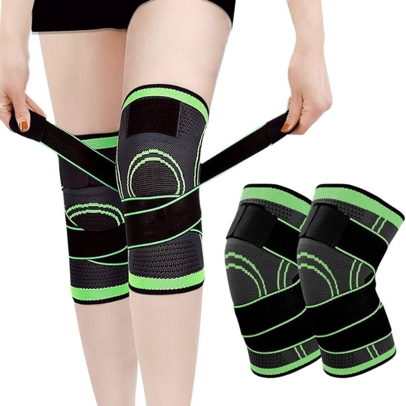 Adjustable 3D Knee Support Band with Patella Gel Pad & Anti-Slip Grip - Image 8