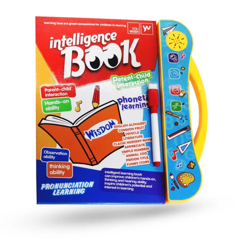 Intelligence Learning Book for Kids | Interactive Letters, Numbers & Sounds for Toddlers - Image 6