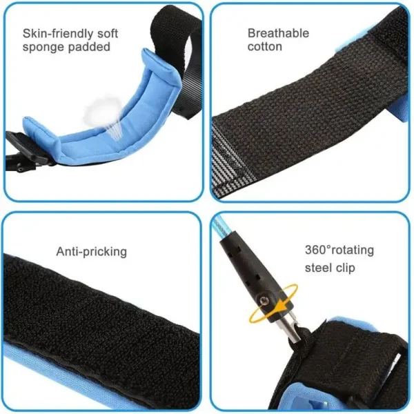 Anti-Lost Wrist Link for Kids | Child Safety Harness Strap for Travel, Parks & Crowded Areas - Image 7