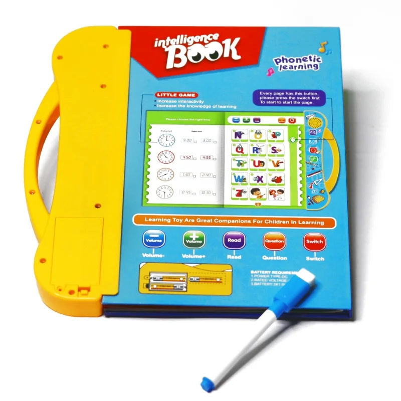 Intelligence Learning Book for Kids | Interactive Letters, Numbers & Sounds for Toddlers - Image 5