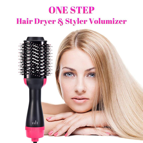 One Step Hot Air Brush | 3-in-1 Dryer, Straightener & Volumizer for Effortless Styling - Image 5
