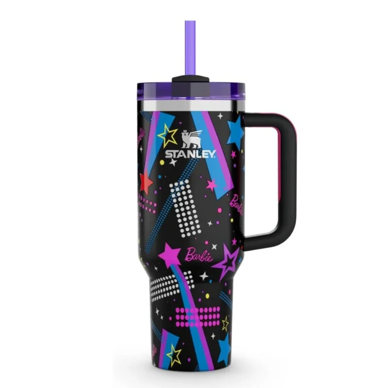 Black Stylish Stanley Barbie Tumbler H2.0 Tumbler 1.18L Limited Edition Double Wall Vacuum Insulated - Image 6