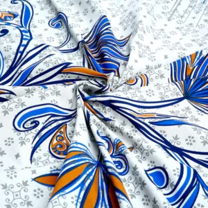 Azure 4Pcs Cotton Printed Bedsheet Set | Soft, Breathable & Elegant Bedding