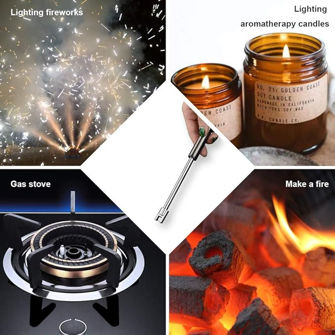 USB Rechargeable Flameless Arc Lighter | Flexible & Windproof Electric Wand Lighter