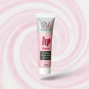 Wiki Special Pink Color Lip Balm 20ml Moisturizing Natural Tint Smooth Hydrating Formula for Soft Lips