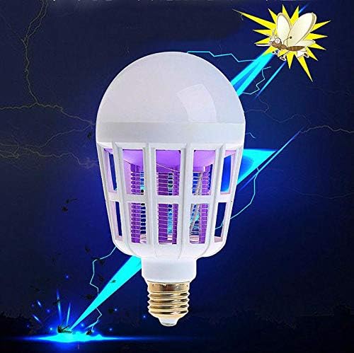 2-in-1 LED Mosquito Killer Bulb | 15W Insect Zapper Light | Silent, Odorless, Energy Saving - Image 2