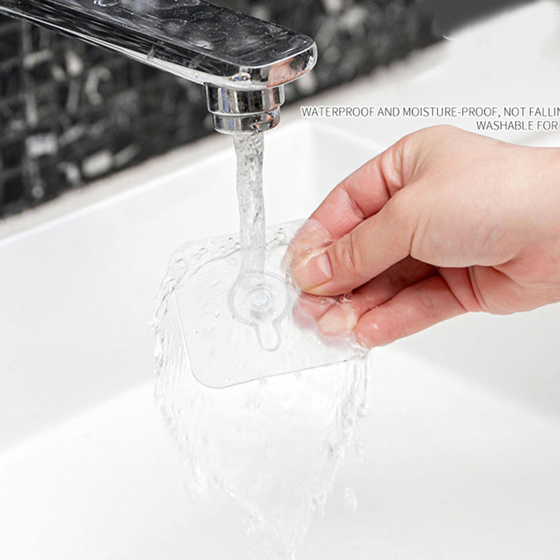 4 PCs Punch-Free Screw Hanger | Non-Marking Wall Hook Stickers | Heavy-Duty Picture & Decor Holder - Image 2