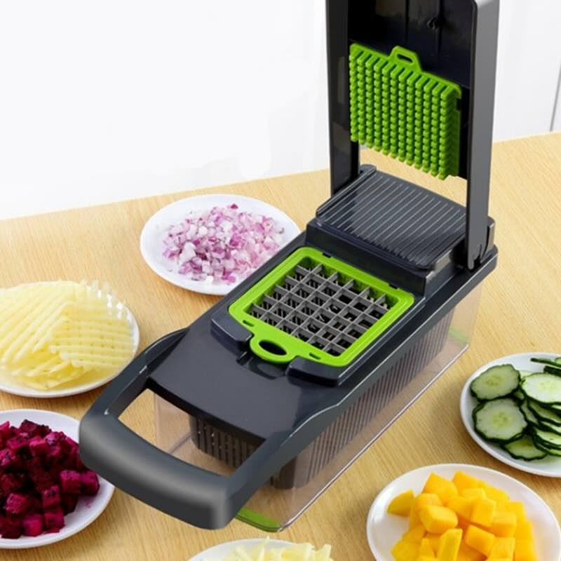 16-in-1 Mandoline Slicer & Vegetable Chopper | Multifunctional Food Cutter & Grater - Image 3