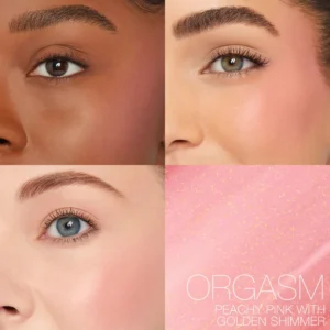 Orgasm | NARS Afterglow Liquid Blush 7ml Buildable Hydrating Blush with Sodium Hyaluronate and Vegan Protein
