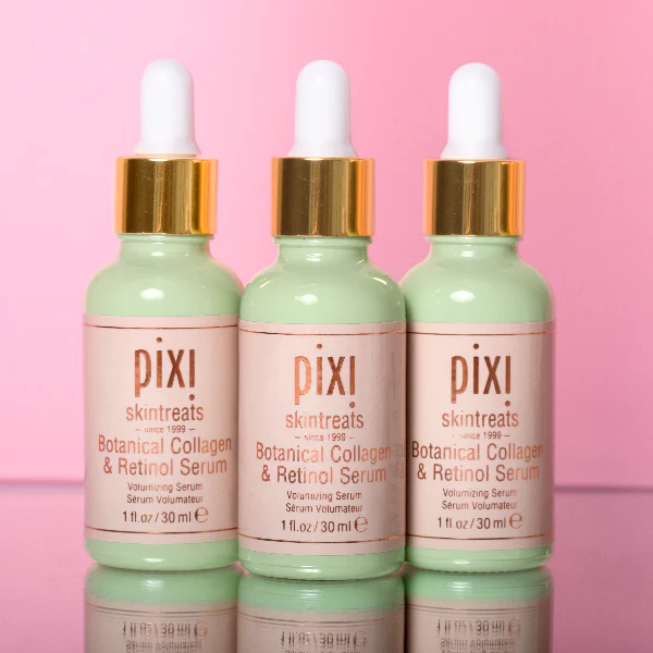 Pixi Botanical Collagen and Retinol Serum 30ml Concentrated Volumizing Anti-Aging Serum for All Skin Types - Image 2