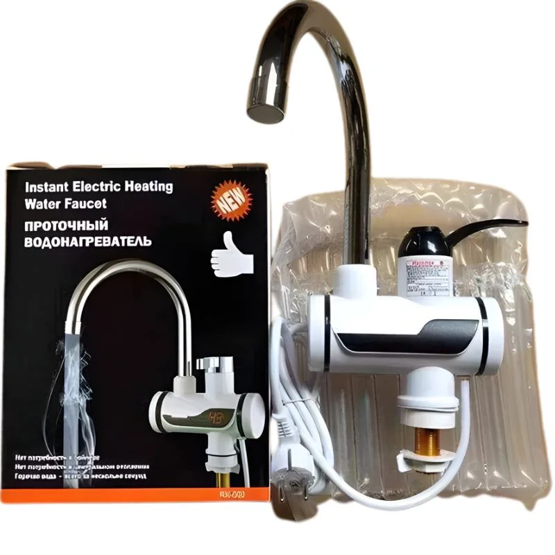 Electric Instant Heating Faucet | Digital Temperature Display | Kitchen & Bathroom Hot Water Tap - Image 3