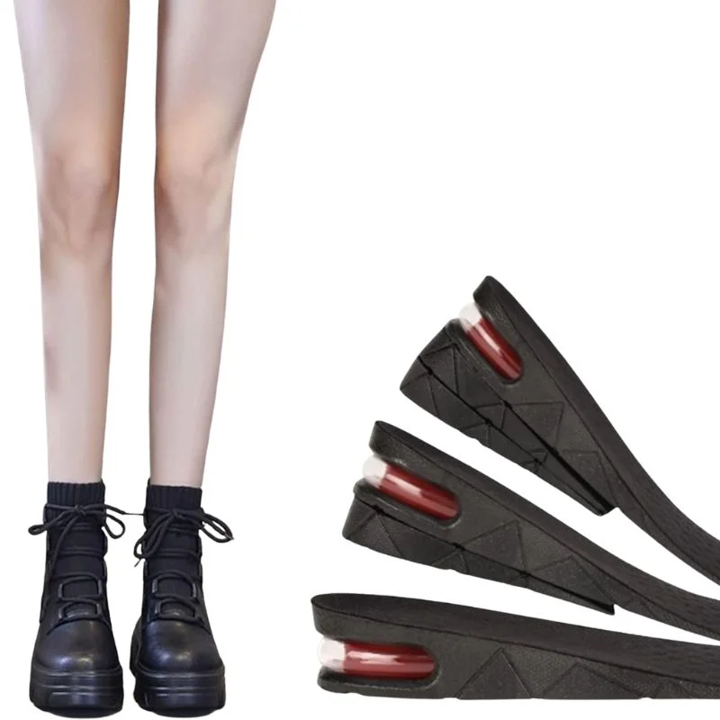 3 Layer Height Increase Insoles – Adjustable 3 cm to 7 cm | Soft, Comfortable & Shock-Absorbing | Elevator Shoe Inserts for Men & Women - Image 2