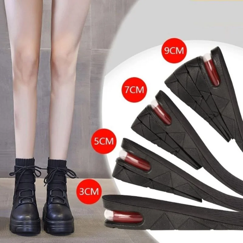 4 Layer Height Increase Insoles – Adjustable 3 cm to 9 cm | Soft, Comfortable & Shock-Absorbing | Elevator Shoe Inserts for Men & Women - Image 2