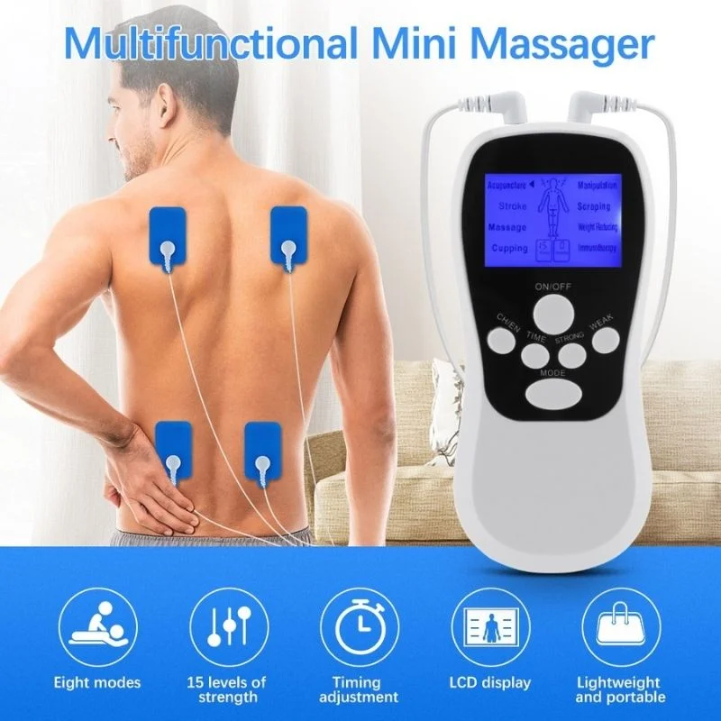 Digital Multifunctional Massager | Model BLD-610 | Multifunctional Electric Pulse Massager for Pain Relief, Muscle Relaxation & Body Massage - Image 2