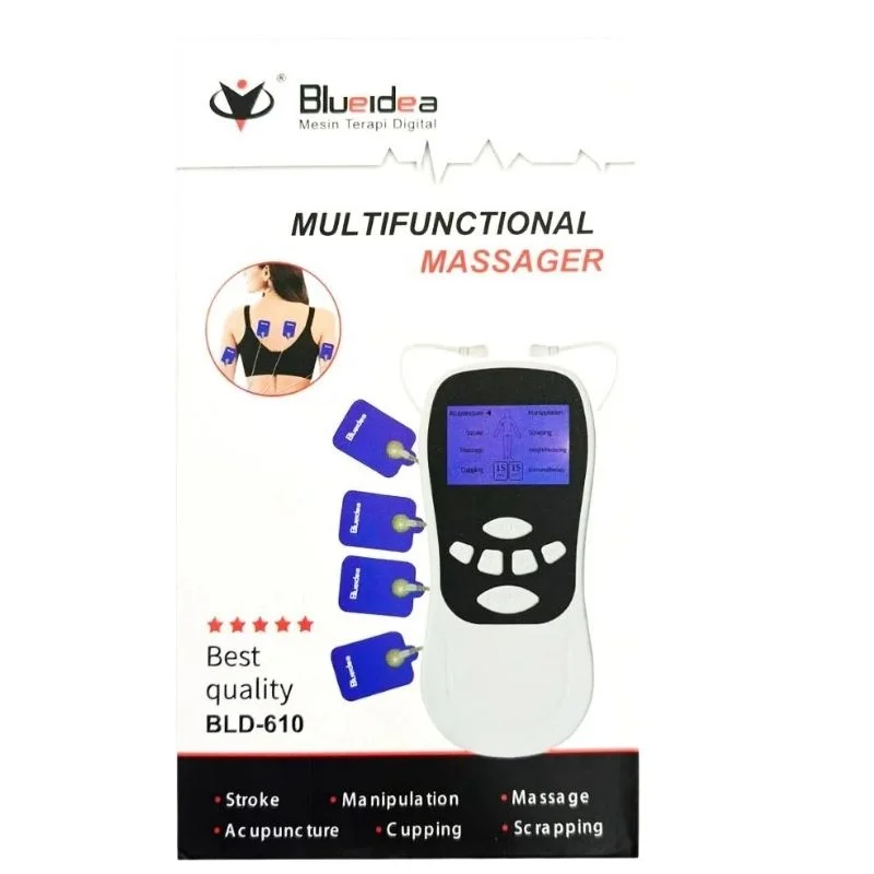 Digital Multifunctional Massager | Model BLD-610 | Multifunctional Electric Pulse Massager for Pain Relief, Muscle Relaxation & Body Massage - Image 4