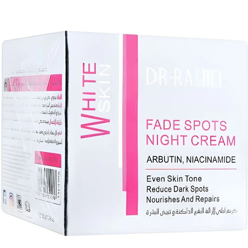 Dr. Rashel White Skin Fade Spots NIGHT Cream | Brightening & Hydrating Night Formula with Arbutin & Niacinamide | Imported - Image 5