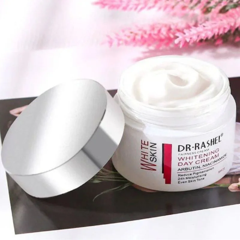 Dr. Rashel Fairness Whitening DAY Cream | Brightening & Hydrating Formula with Arbutin & Niacinamide (50g) | Imported - Image 3