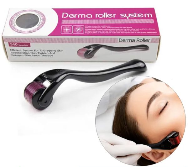 Derma Roller 0.5mm for Hair & Skin Therapy | 540 Titanium Micro-Needles - Image 5