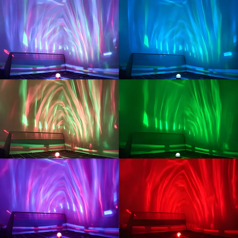 Q6 Mini LED Starry Projection Light with Remote Control | USB Galaxy Night Lamp - Image 2